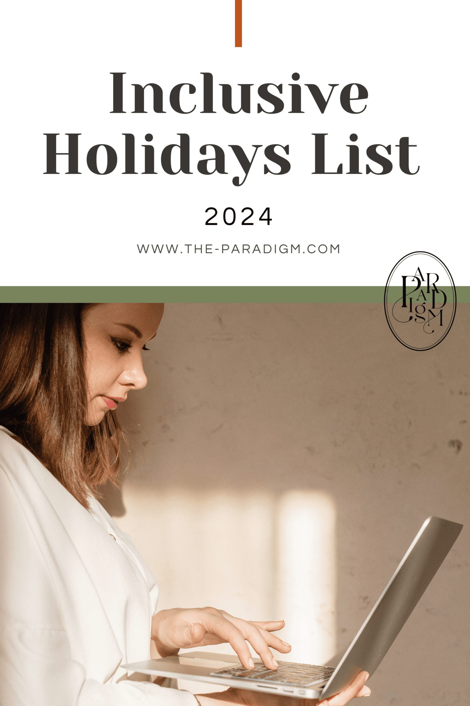 2024 Inclusive Holidays List